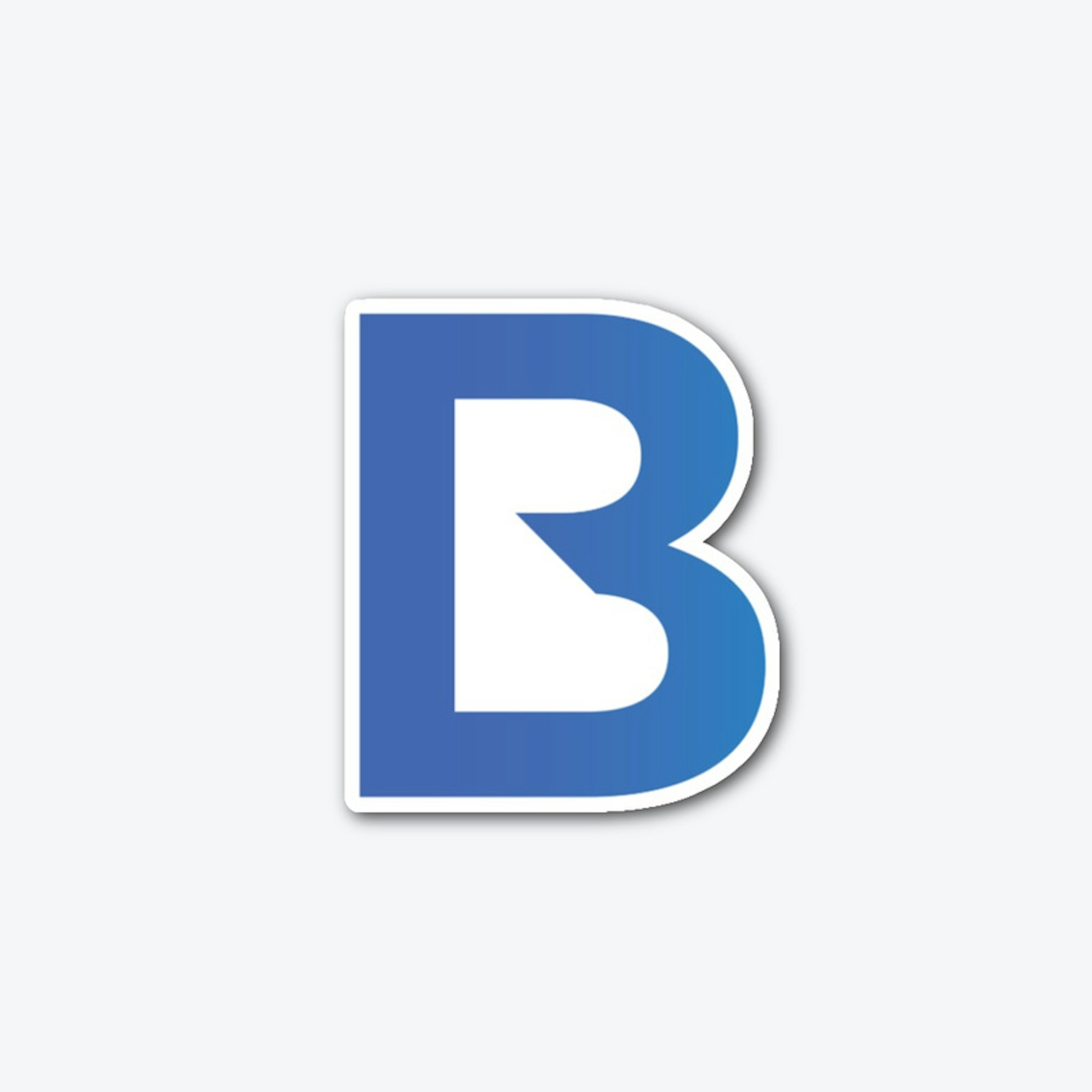 The B1M "B" Sticker